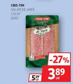 Auchan Cris-Tim Salam de vară uscat Ofertă