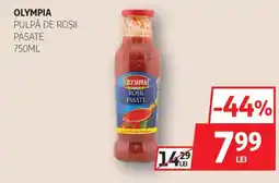 Auchan Olympia Pulpă de roşii pasate Ofertă
