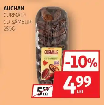 Auchan Auchan Curmale cu sâmburi Ofertă
