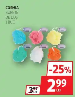 Auchan Cosmia burete de duş Ofertă