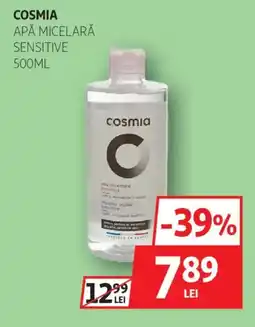 Auchan Cosmia apă micelară sensitive Ofertă