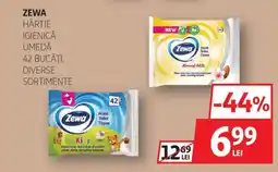 Auchan Zewa Hârtie igienică umedă Ofertă