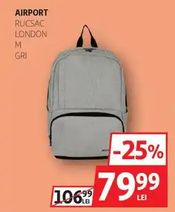Auchan Airport rucsac London M gri Ofertă