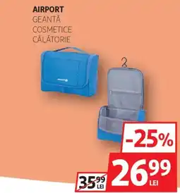 Auchan Airport geantă cosmetice călătorie Ofertă