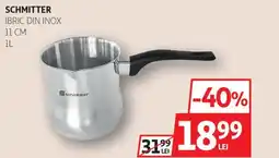 Auchan Schmitter Ibric din inox Ofertă