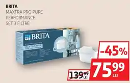 Auchan BRITA Maxtra pro pure performance set 3 filtre Ofertă
