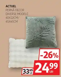 Auchan Actuel pernă decor Ofertă