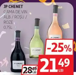 Auchan JP CHENET Gama de vin alb / roșu / roze Ofertă