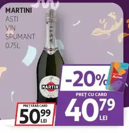 Auchan MARTINI Asti vin spumant Ofertă