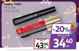 Auchan L'OREAL PARIS Mascara Ofertă