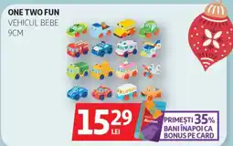 Auchan One Two Fun vehicul bebe Ofertă