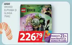 Auchan LEGO Wicked elphaba şi glinda 75682 Ofertă