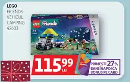 Auchan LEGO Friends vehicul camping 42603 Ofertă