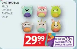 Auchan One Two Fun pluş Ofertă