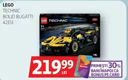 Auchan LEGO Technic bolid bugatti 42151 Ofertă