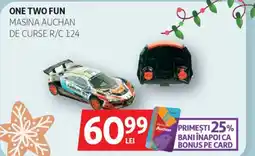 Auchan One Two Fun masina auchan de curse R/C 124 Ofertă