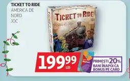 Auchan Ticket To Ride America de nord joc Ofertă
