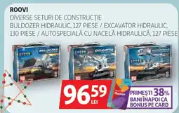 Auchan Roovi diverse seturi de construcţie Ofertă