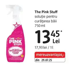 DM The Pink Stuff soluţie pentru curățarea băii Ofertă