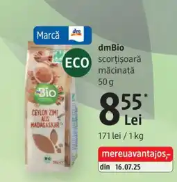 DM DmBio Scorțișoară măcinată Ofertă