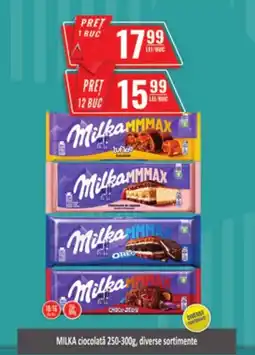 CBA MILKA ciocolată Ofertă