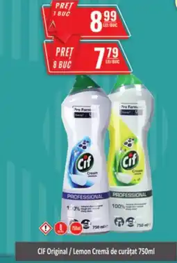 CBA CIF Original/Lemon Cremă de curăţat Ofertă