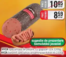 CBA HYZA specialitate de pasăre, cu gogosari Ofertă