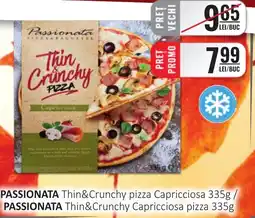 CBA PASSIONATA Thin&Crunchy pizza Capricciosa Ofertă