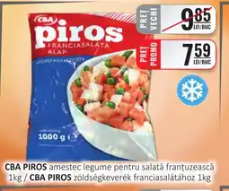 CBA CBA PIROS amestec legume pentru salată franţuzească Ofertă