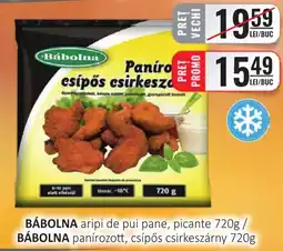 CBA BÁBOLNA aripi de pui pane, picante Ofertă