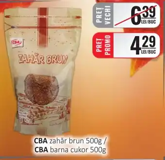 CBA CBA zahăr brun Ofertă