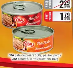 CBA CBA pate de pasăre, pasăre, porc Ofertă