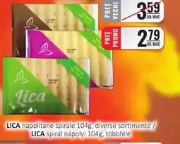 CBA LICA napolitane spirale Ofertă