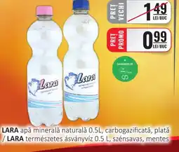 CBA LARA apă minerală naturală, carbogazificată, plată Ofertă