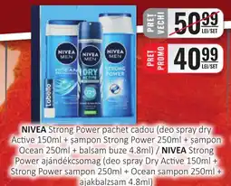 CBA NIVEA Strong Power pachet cadou Ofertă