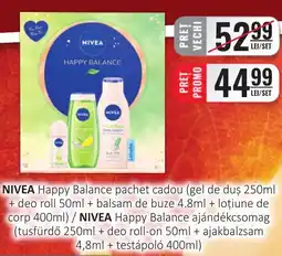 CBA NIVEA Happy Balance pachet cadou Ofertă
