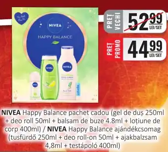 CBA NIVEA Happy Balance pachet cadou Ofertă