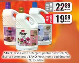 CBA SANO Fresh Home detergent pentru pardoseli Ofertă