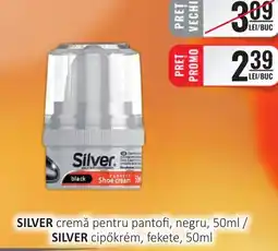 CBA SILVER cremă pentru pantofi, negru Ofertă