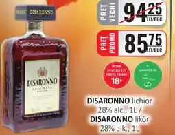 CBA DISARONNO lichior 28% alc. Ofertă