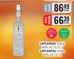 CBA LAPLANDIA vodcǎ 40% alc. Ofertă