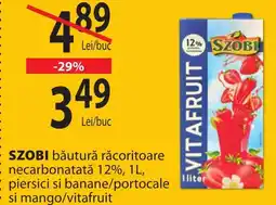 CBA SZOBI băutură răcoritoare necarbonatatǎ 12% Ofertă