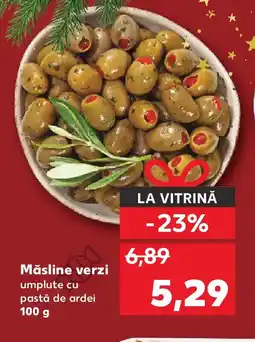 Kaufland Măsline verzi Ofertă