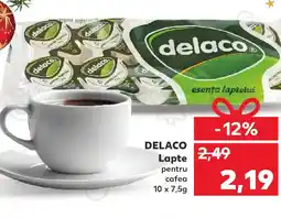Kaufland DELACO Lapte Ofertă