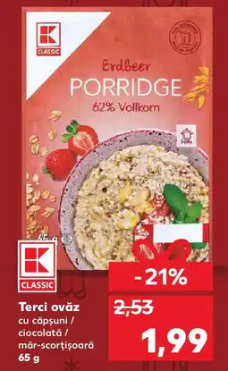 Kaufland Terci ovăz Ofertă