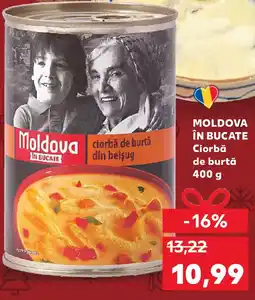 Kaufland MOLDOVA ÎN BUCATE Ciorbă de burtă Ofertă