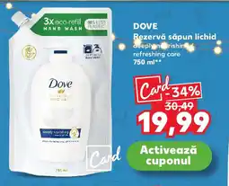 Kaufland DOVE Rezervă săpun lichid Ofertă