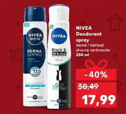 Kaufland NIVEA Deodorant spray Ofertă