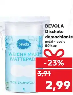 Kaufland BEVOLA Dischete demachiante Ofertă