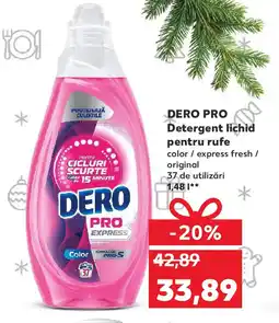 Kaufland DERO Pro Detergent lichid pentru rufe Ofertă